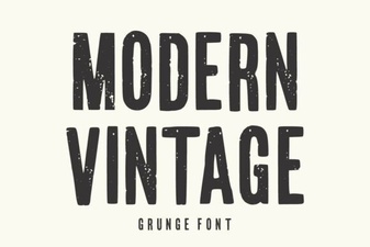 Vintage Fonts for Modern Design Projects