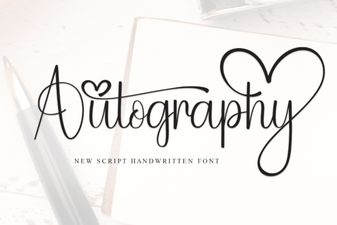 Autography: Designing with Your Handwriting Font